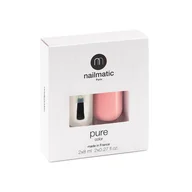 Lakiery do paznokci - Pure Nailmatic Zestaw NAILMATIC, color - Baza i lakier nawierzchniowy do paznokci 2 w 1 + BILLIE - delikatny róż, 16 ml - miniaturka - grafika 1