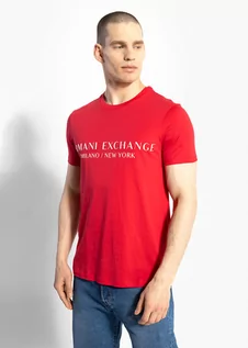 Koszulki męskie - Koszulka męska ARMANI EXCHANGE AX Man Apparel 8NZT72-Z8H4Z-14AQ - Armani Exchange - grafika 1