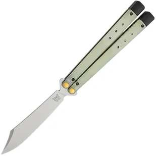 Benchmade Necron 99 Jade G10 Balisong - Scyzoryki - miniaturka - grafika 1