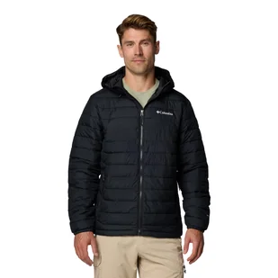 Kurtka męska Columbia Powder Lite II Hooded Jacket z kapturem - Odzież trekkingowa damska - miniaturka - grafika 1