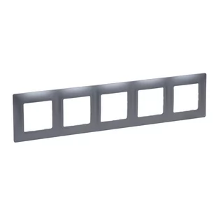 Legrand Ramka pięcioktrotna Niloe Selection 762055 stal - Klawisze i ramki - miniaturka - grafika 1
