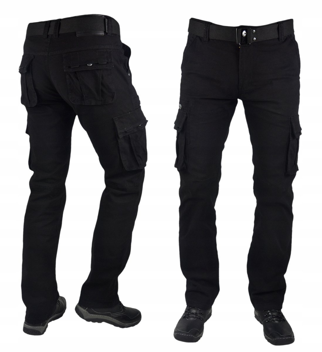 Spodnie bojówki robocze 791 r.34 pasek w cenie