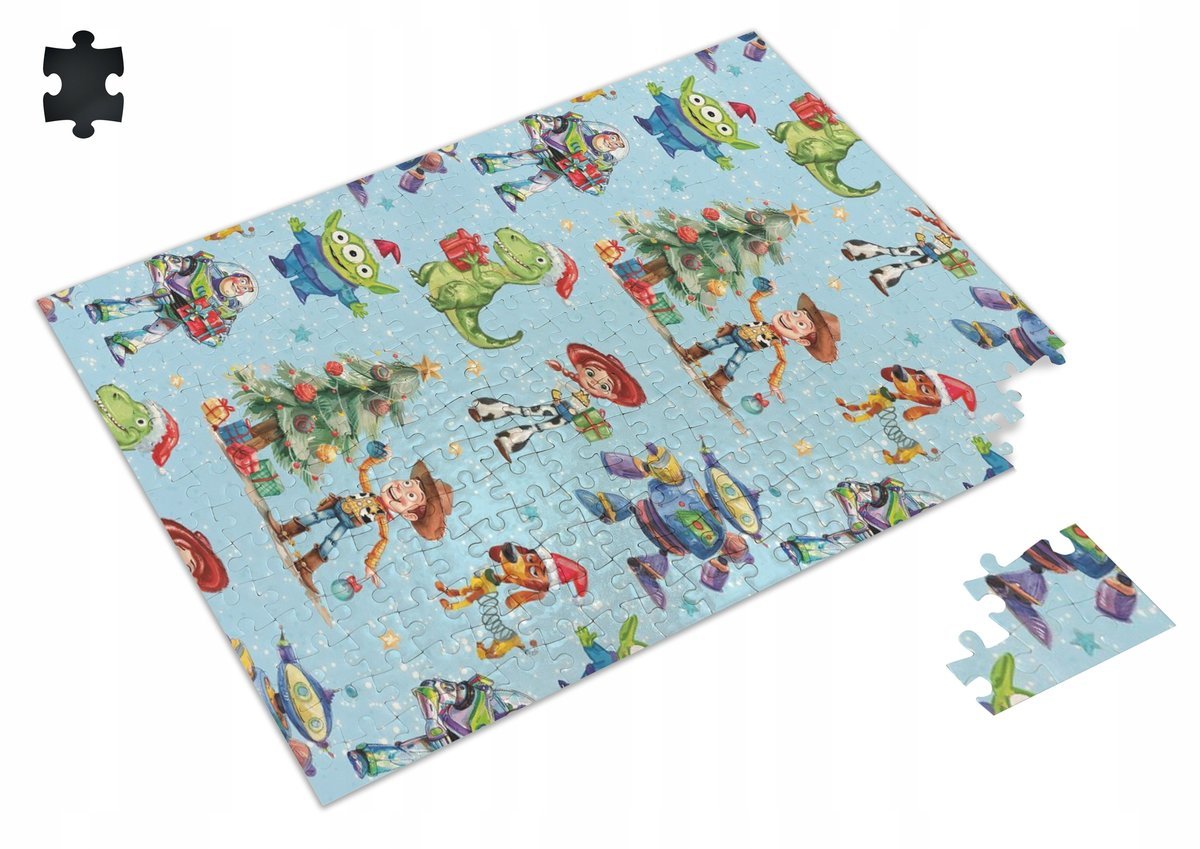Puzzle TOY STORY BUZZ ASTRAL A3 252 el z Nadrukiem + IMIĘ Pudełko 36