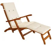 Poduszki ogrodowe - MATERAC PODUSZKA PODUCHA NA LEŻAK 173x43x6 cm - miniaturka - grafika 1