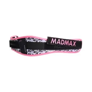 Pas fitness MadMax  Dámský fitness opasek WMN Swarovski MFB314 růžový L - Pasy kulturystyczne - miniaturka - grafika 1