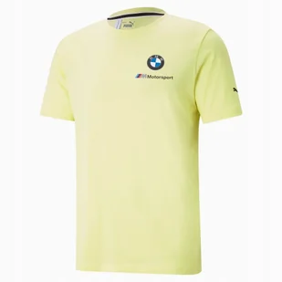T-shirt koszulka PUMA BMW LOGO TEE kolor fluo M - Koszulki męskie - miniaturka - grafika 1