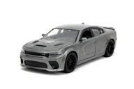 Samochody i pojazdy dla dzieci - JADA FAST AND FURIOUS 2021 DODGE CHARGER SRT HELLCAT SZARY 1:24 233203085 - miniaturka - grafika 1