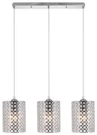 Lampy sufitowe - ELEM Lampa z kryształowymi kloszami do jadalni 5010/3 8C z serii ASTER - miniaturka - grafika 1