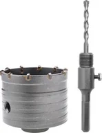 Wiertła - Otwornica z widią i adapterem 80 mm HEX - miniaturka - grafika 1