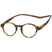 Okulary korekcyjne, oprawki, szkła - Okulary Na MAGNES do Czytania PLUSY Damskie Męskie MR60A moc: +2,5 - miniaturka - grafika 1