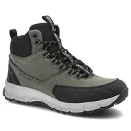 Botki damskie - Zielone Trekkingi Big Star Damskie Buty Sportowe - miniaturka - grafika 1