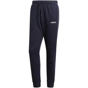 Spodnie męskie adidas Essentials Plain Tapered Pant FL granatowe DU0376-S - Spodnie męskie - miniaturka - grafika 1