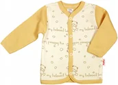 Kaftaniki dla niemowląt - KAFTANIK koszulka ROZPINANY MISIE BEŻ 62 KLEKLE - miniaturka - grafika 1