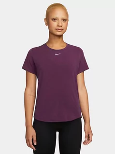 Koszulki sportowe damskie - Nike Koszulka sportowa w kolorze fioletowym - grafika 1