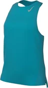 Koszulki i topy damskie - Nike damski top/Singlet W Nk Fast Df Tank, Rapid Teal/Reflective Silv, DD5940-443, L - miniaturka - grafika 1