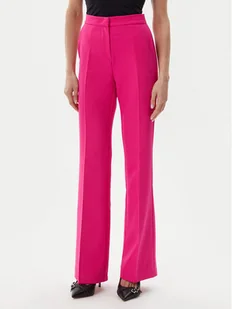 Maryley Spodnie materiałowe 25EB587/43AL Różowy Regular Fit - Spodnie damskie - miniaturka - grafika 1