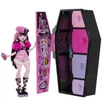 Lalka Monster High Straszysekrety Draculaura Mattel - Lalki dla dziewczynek - miniaturka - grafika 1