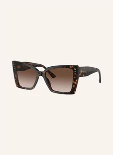 Jimmy Choo Okulary Przeciwsłoneczne jc5001b Z Ozdobnymi Kamykami braun - Okulary przeciwsłoneczne - miniaturka - grafika 1
