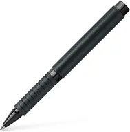Długopisy - Faber-Castell 148437 - pióro kulkowe Essentio, czarne aluminium, 1 sztuka - miniaturka - grafika 1