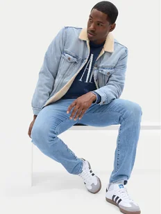Gap Kurtka jeansowa 736375-02 Niebieski Regular Fit - Kurtki męskie - miniaturka - grafika 1
