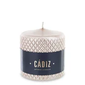 Świece - Art Pol Pol Pl Rose Gold Świeca Cadiz Mały Walec Fi 9,5 142824 - miniaturka - grafika 1