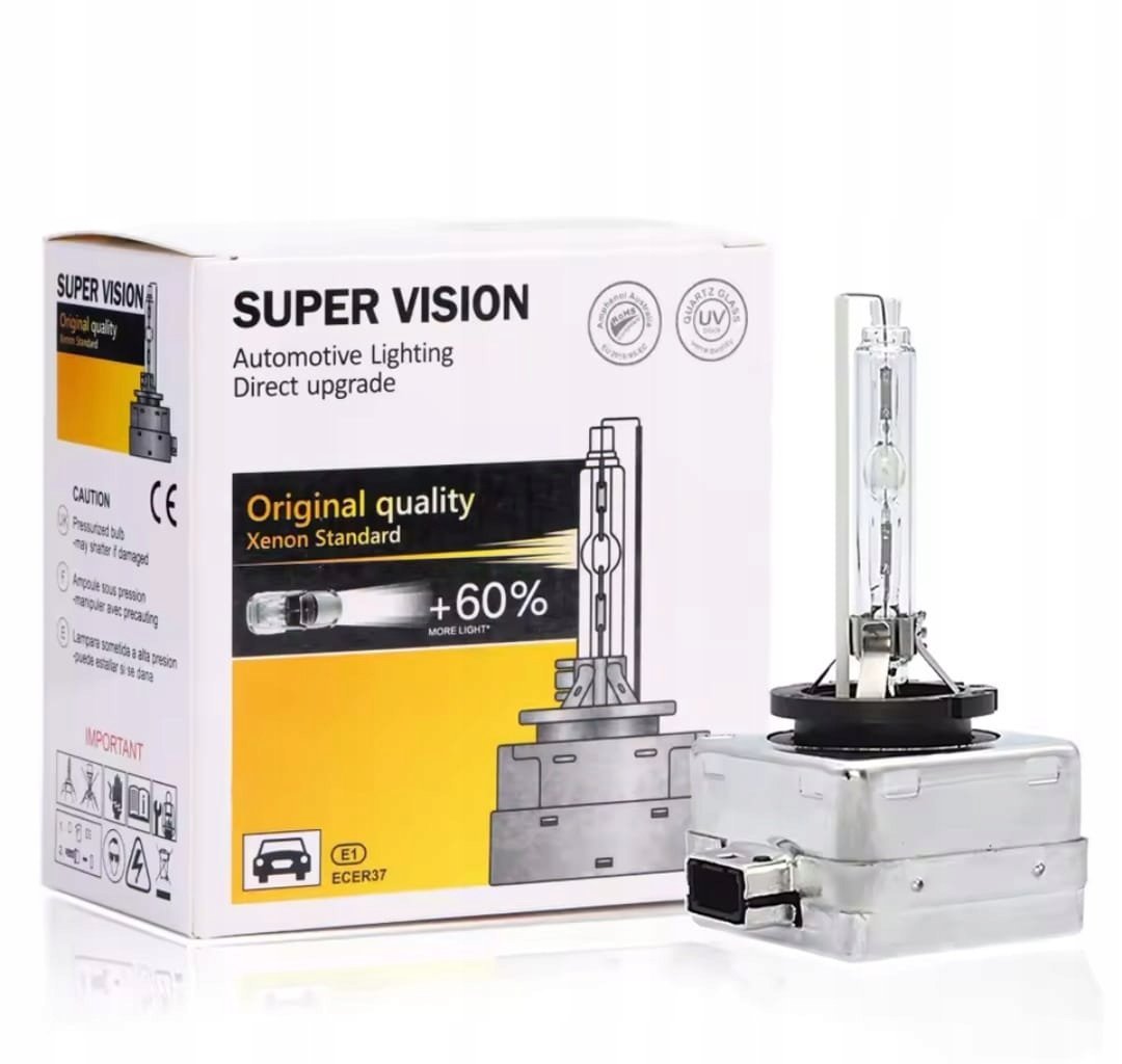 Żarówka D1s Super Vision 4300k 6000k 8000k 10000k 35w Ksenon Xenon 1szt