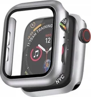 Akcesoria do smartwatchy - ETUI CASE + SZKŁO 2w1 DO APPLE WATCH 1 2 3 38 mm - miniaturka - grafika 1