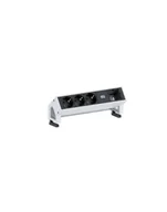 Listwy zasilające - Bachmann DESK 2 902.200 black white 1x custom module 2 power strip - miniaturka - grafika 1