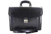 Teczki i aktówki - Barberinis - teczki męskie ze skóry naturalnej - Czarna - Czarny - miniaturka - grafika 1