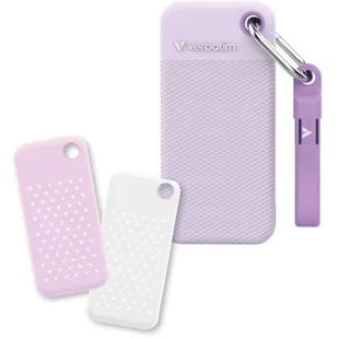 VERBATIM Pocket 2TB SSD Biało-fioletowy - Dyski SSD - miniaturka - grafika 1