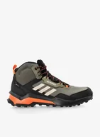Buty trekkingowe męskie - Buty trekkingowe adidas TERREX AX4 Mid GTX - oliv strat/wond beige/core blk - miniaturka - grafika 1