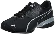 Sneakersy męskie - PUMA Tazon 6 Wide Sneakersy męskie, First Mile czarny srebrny, 42.5 EU - miniaturka - grafika 1
