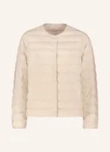 Moda i Uroda OUTLET - Betty Barclay Lekka Kurtka Puchowa beige - miniaturka - grafika 1