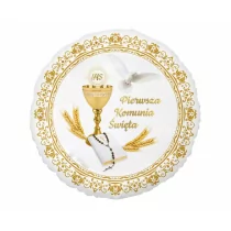 Balon foliowy Pierwsza Komunia Święta 45cm - Godan - Balony i akcesoria - miniaturka - grafika 1