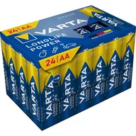 Baterie i akcesoria - Baterie AA LR6 VARTA Longlife Power (24 szt.) - miniaturka - grafika 1