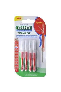 Gum - Szczoteczka Trav-Ler 0,8mm 4szt - Szczoteczki do zębów - miniaturka - grafika 3