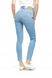 WRANGLER HIGH SKINNY FORKEEPS W27HXRW18 27/32 - Spodnie damskie - miniaturka - grafika 1