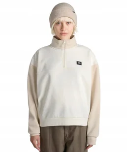 Bluza Vans COLORBLOCK HALF ZIP VN000H2AD0D Marshmallow/Oat XS - Bluzy damskie - miniaturka - grafika 1
