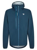 Kurtki męskie - Ziener Męska kurtka przeciwdeszczowa NARON – rower górski | do użytku na zewnątrz – wodoszczelna, oddychająca, wentylacja, hale navy, 54 - miniaturka - grafika 1