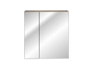 Comad SANTA FE TAUPE 84-60-A-2D Szafka z lustrem 60 cm Szary krzemowy - Szafki łazienkowe - miniaturka - grafika 1