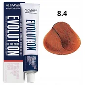Farby do włosów i szampony koloryzujące - Alfaparf Evolution Farba Cube Jasny Miedziany Blond 8.4 60 ml - miniaturka - grafika 1