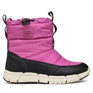 Buty dla dziewczynek - Śniegowce Geox J Flexyper Girl B Ab J46APB 0FU54 C8062 S Różowy - miniaturka - grafika 1