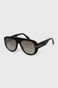 Tom Ford okulary przeciwsłoneczne męskie kolor czarny FT1078_5501G - Okulary przeciwsłoneczne - miniaturka - grafika 1