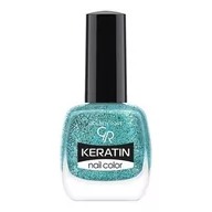 Lakiery do paznokci - Golden Rose, Keratin Glitter Nail Color, 409 Keratynowy lakier do paznokci - miniaturka - grafika 1