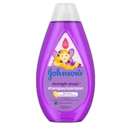 Kosmetyki kąpielowe dla dzieci - Johnson&Johnson Baby BABY Strength Drops Szampon wzmacniający 500 ml - miniaturka - grafika 1