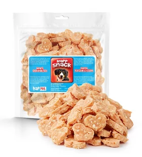 Przysmaki dla psa serca - kurczak z ryżem 4cm Happet - Przysmaki dla psów Przysmaki dla psa serca - kurczak z ryżem 4cm Happet - Przysmaki dla psów - miniaturka - grafika 1