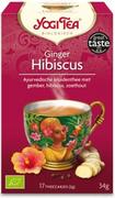 Herbata - YOGI TEA YOGI TEA HERBATA GINGER HIBISCUS BIO 17x2G - miniaturka - grafika 1