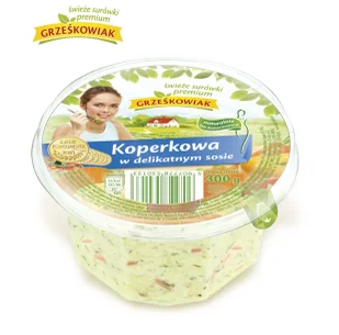 Surówka koperkowa w delikatnym sosie 300 g - Mieszanki warzywne, sałatki - miniaturka - grafika 1