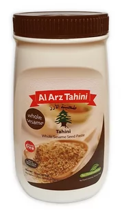 Pasta sezamowa pełnoziarnista Al Arz Tahini 100% Sezamu Tahina bezglutenowa / Agas Yarok - Majonezy i dressingi - miniaturka - grafika 1