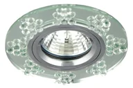 Oprawy, klosze i abażury - Candellux SS-19 Oprawa stropowa szklana przeźroczysta okrągła MR16 2250161 (SS-19 2250161) - miniaturka - grafika 1